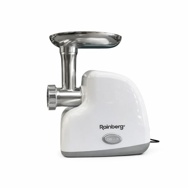 Домашняя электрическая мясорубка Rainberg RB-2319 3000 Вт с реверсом белая
