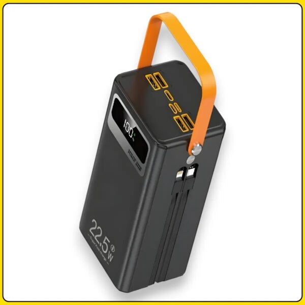 Мобильная Зарядная Станция 50000mAh TUGII-Y105 (22.5W) + Мощный LED-Прожектор и Кабели