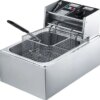 Профессиональная электрическая фритюрница Dotvix D-803, 2800 Вт, 6 л, с корзиной из нержавеющей стали