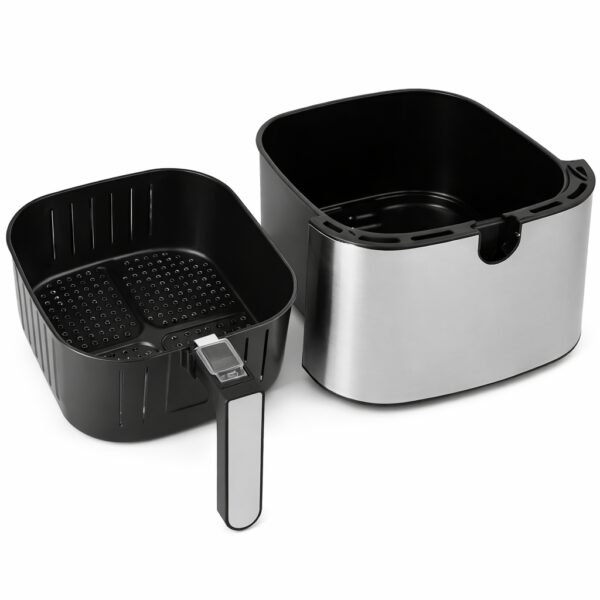 Мультифункциональная аэрофритюрница Zepline ZP-00342, 13 л, 4200 Вт, 12 программ, с съёмным корзином и силиконовой формой