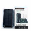 Мощный туристический Power Bank 50000 mAh с солнечной батареей, беспроводной зарядкой и 4 встроенными кабелями (Fast Charge 22.5W)