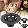Ручная настольная хинкальница Khinkali Maker DIY, механический пресс для лепки хинкали, мантов и пельменей, пластик, 16,7×16,7×8,5