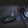 Беспроводная мотогарнитура Y10 на шлем с мягким микрофоном и Bluetooth 5.3 + аксессуары, черная