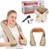 УЦЕНКА! Роликовый массажер для спины и шеи Massager of Neck (Плохая упаковка 3394)