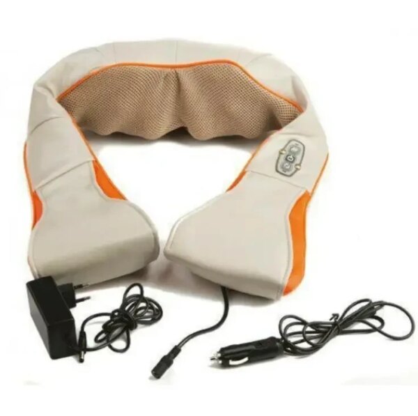 УЦЕНКА! Роликовый массажер для спины и шеи Massager of Neck (Плохая упаковка 3394)