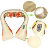 УЦЕНКА! Роликовый массажер для спины и шеи Massager of Neck (Плохая упаковка 3394)
