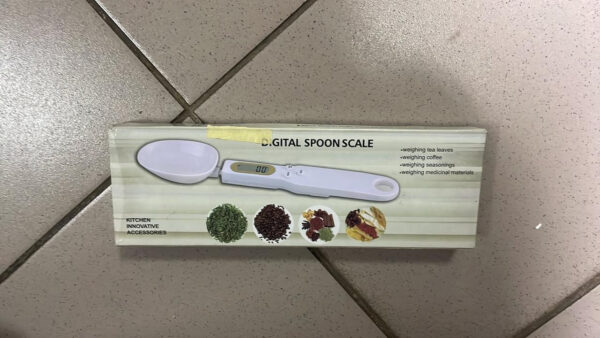 УЦЕНКА! Электронная Мерная ложка-весы цифровая до 500г для кухни (Повреждение на индикаторе 3376)