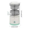 УЦЕНКА! Аккумуляторная соковыжималка Citrus Juicer от USB 0.4л (Плохая упаковка, нет носика 3424)
