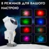 УЦЕНКА! Проектор ночник Космонавт портативный с проекцией звездного неба с пультом USB (Плохая упаковка 3419)