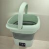 УЦЕНКА! Портативная складная стиральная машина Mini Folding Washing Machine 11 л, с функцией отжима (плохая упаковка 3420)