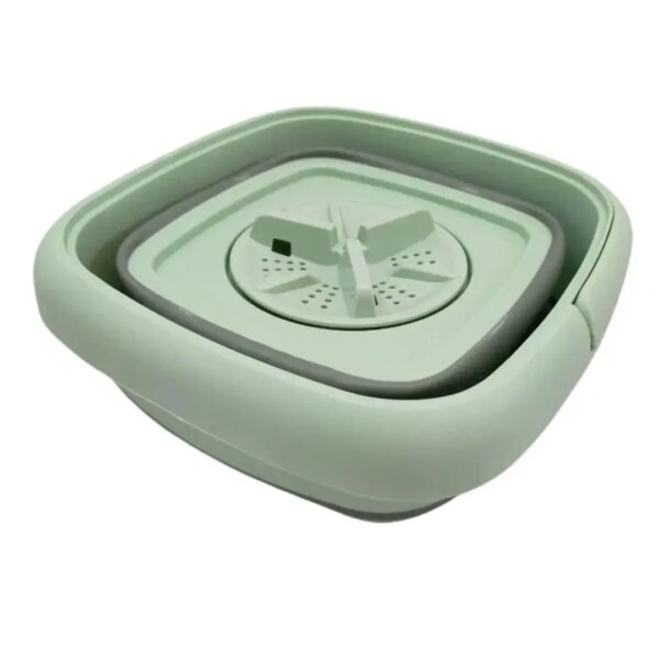 УЦЕНКА! Портативная складная стиральная машина Mini Folding Washing Machine 11 л, с функцией отжима (плохая упаковка 3420)