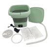УЦЕНКА! Портативная складная стиральная машина Mini Folding Washing Machine 11 л, с функцией отжима (плохая упаковка 3420)