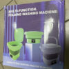 УЦЕНКА! Портативная складная стиральная машина Mini Folding Washing Machine 11 л, с функцией отжима (плохая упаковка 3420)