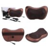 УЦЕНКА! Массажная подушка MASSAGE PILLOW QY-8028 инфракрасный роликовий массажер (Плохая упаковка 3393)