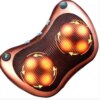 УЦЕНКА! Массажная подушка MASSAGE PILLOW QY-8028 инфракрасный роликовий массажер (Плохая упаковка 3393)