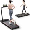 Складная беговая дорожка Sperax Walking Pad 3-в-1 DOR-1717 Black, до 150 кг, скорость до 12 км/ч, тихая, двигатель 3.0 л.с