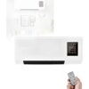 УЦЕНКА! Настенный обогреватель Wall Air Cooler с пультом — мощность 1500 Вт, для комнаты до 20 м² (Плохая упаковка 3452)
