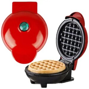 УЦЕНКА! Вафельница мини для бельгийских вафель Mini Waffle Maker (Плохая упаковка 3459)