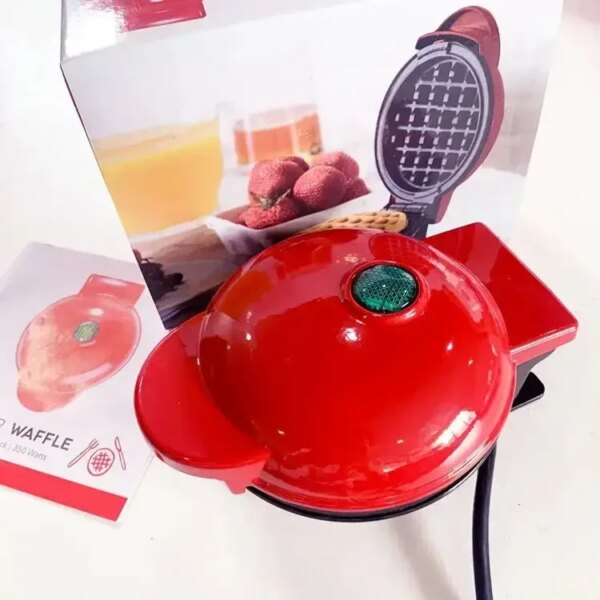 УЦЕНКА! Вафельница мини для бельгийских вафель Mini Waffle Maker (Плохая упаковка 3459)