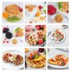 УЦЕНКА! Вафельница мини для бельгийских вафель Mini Waffle Maker (Плохая упаковка 3459)