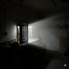 УЦЕНКА! LED-фонарь аккумуляторный черный корпус HER-TEX HT-2626 (Плохая упаковка, Повреждение корпуса 3460)