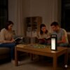 УЦЕНКА! LED-фонарь аккумуляторный черный корпус HER-TEX HT-2626 (Плохая упаковка, Повреждение корпуса 3460)