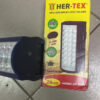 УЦЕНКА! LED-фонарь аккумуляторный черный корпус HER-TEX HT-2626 (Плохая упаковка, Повреждение корпуса 3460)
