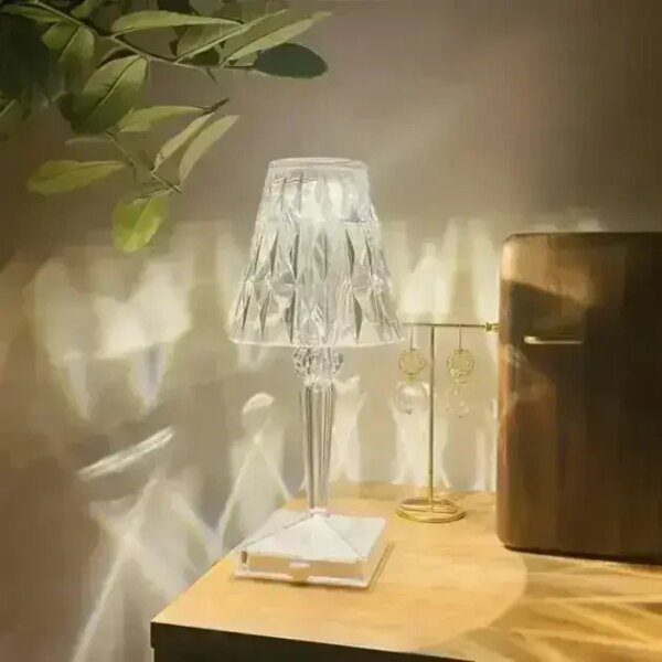 УЦЕНКА! Декоративный LED светильник ночник Diamond light Бриллиант (Плохая упаковка 3468)