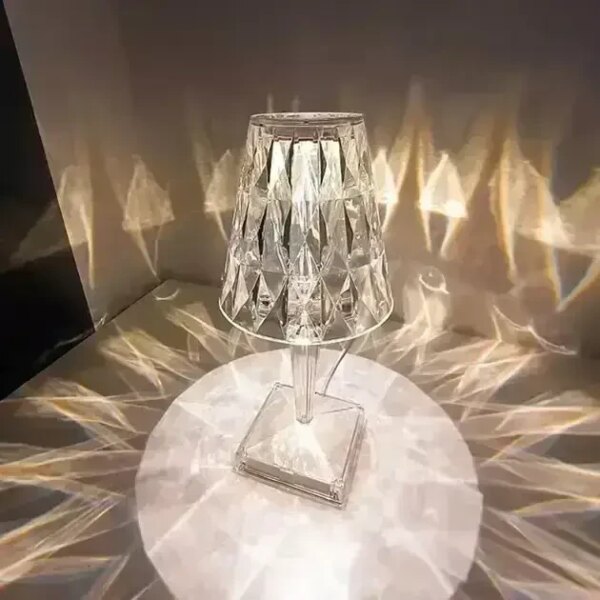 УЦЕНКА! Декоративный LED светильник ночник Diamond light Бриллиант (Плохая упаковка 3468)