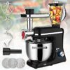 Кухонный комбайн с мясорубкой и блендером на 6 скоростей RAF R.6609B 1500W