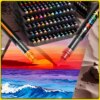 Акрилово-акварельные маркеры 72 цвета Acrylic MAP-16