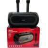 Портативная Bluetooth колонка ZQS4247 16Вт с 2 микрофонами караоке USB TF FM AUX