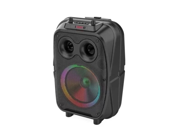 Портативная Bluetooth колонка ZQS8120 с LED-подсветкой, микрофоном и FM-приемником (20 Вт)