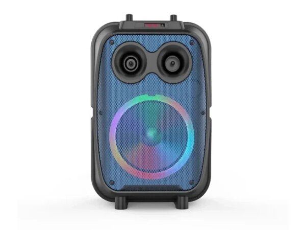 Портативная Bluetooth колонка ZQS8120 с LED-подсветкой, микрофоном и FM-приемником (20 Вт)