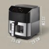 Аэрофритюрница 10 л с 6 программами и антипригарной чашей BITEK BT-9501 4200Вт