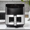 Аэрофритюрница 10 л с 6 программами и антипригарной чашей BITEK BT-9501 4200Вт