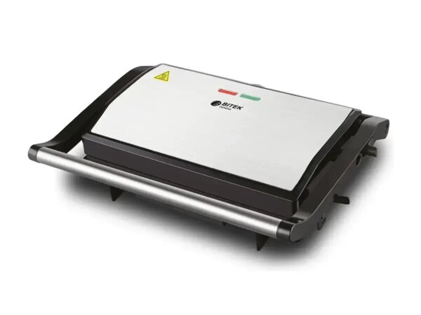 Прижимной гриль с антипригарным покрытием BITEK BT-2685 2000W Электрический контактный гриль