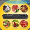 Домашний вакууматор для продуктов BITEK BT-410Y Кухонный вакуумный упаковщик Черный