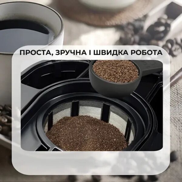 Капельная кофеварка на 1000 мл кофе и 2800 Вт BITEK BT-100 Кофемашина с постоянным фильтром