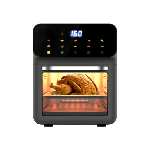 Мультипечь DENX DX2081 12 л сенсорная. Графитовый (DX2081)