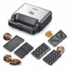 Мультимейкер 5 в 1 Zepline ZP-802 (2200 Вт) - Вафельница, Гриль, Орешница, Сэндвичница, Пончики