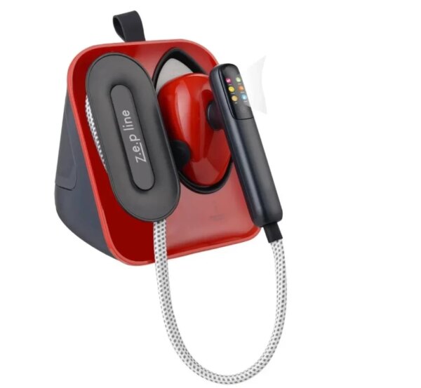 Zepline ZP-00222 Pro – ручной отпариватель, Красный 3000 Вт, подача пара 50 г/мин