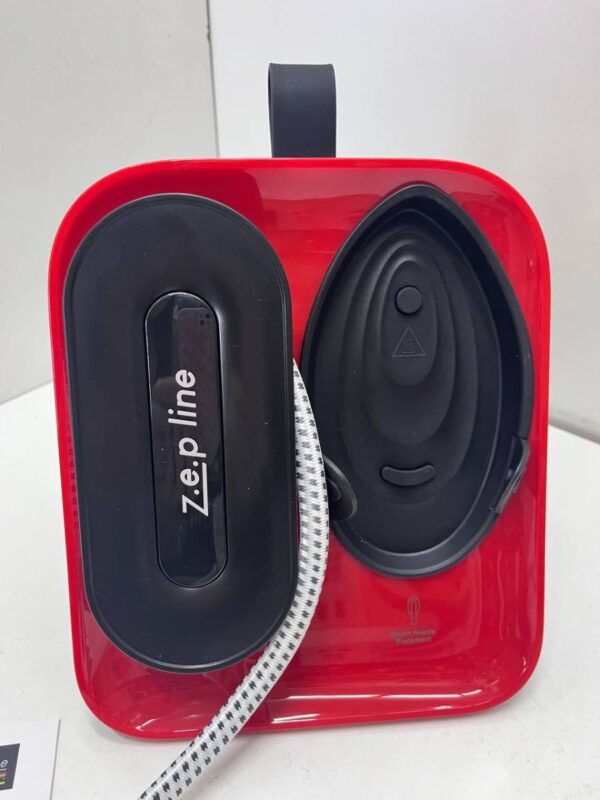Zepline ZP-00222 Pro – ручной отпариватель, Красный 3000 Вт, подача пара 50 г/мин