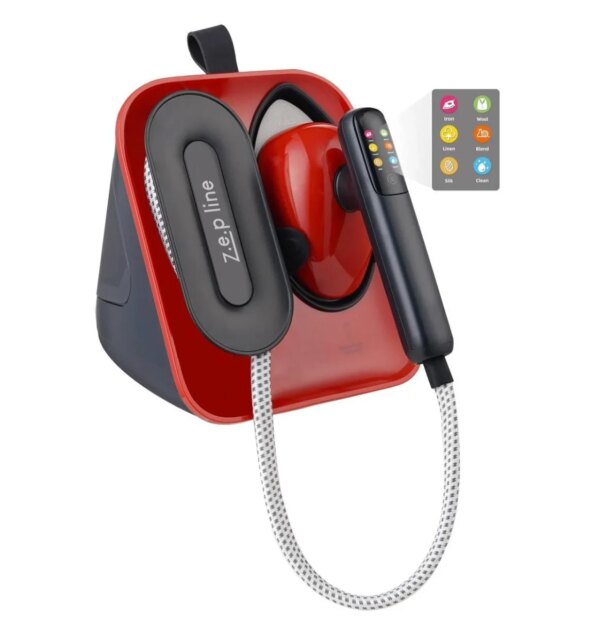 Zepline ZP-00222 Pro – ручной отпариватель, Красный 3000 Вт, подача пара 50 г/мин
