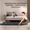 Складная беговая дорожка YXT003 3-в-1 Walking Pad, до 150 кг, 10 км/ч, с пультом, LED-дисплеем, зона бега 107×40 см