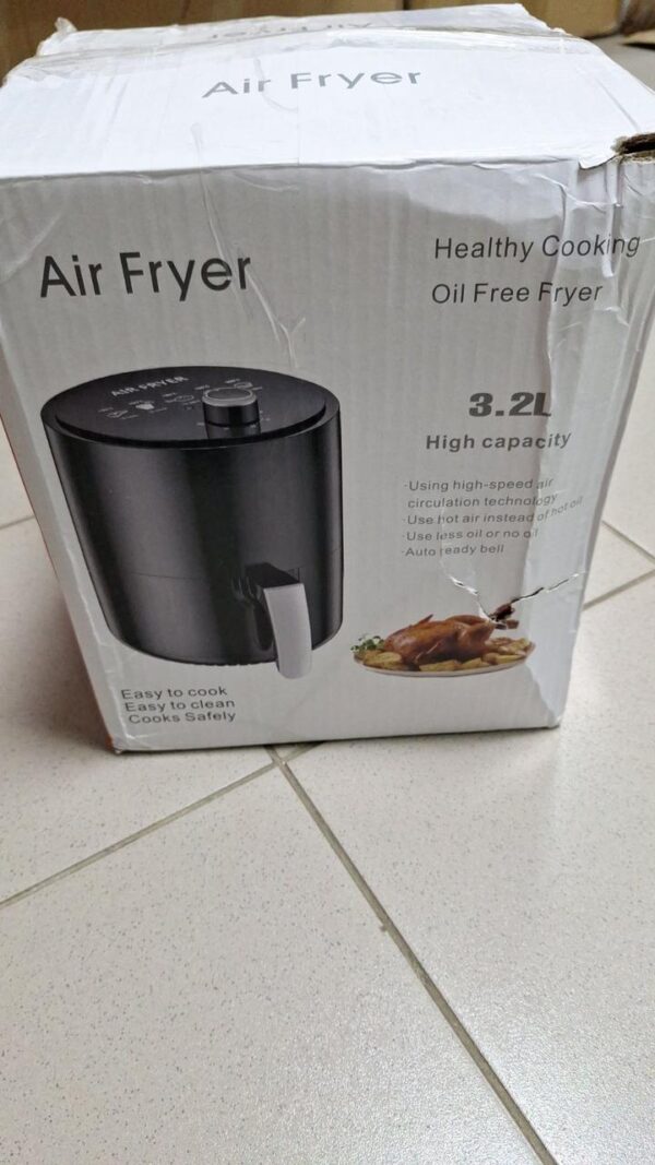 УЦЕНКА! Электрический аэрогриль Air Fryer BW-3011, 3.2 л, 1200 Вт (Плохая упаковка 2390)
