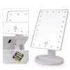 УЦЕНКА! Зеркало настольное с подсветкой LED - бренд Large Led Mirror (Плохая упаковка 3298)
