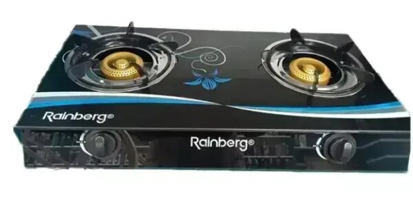 УЦЕНКА! Плита Rainberg RB-2231 газовая плита настольная плита на 2 конфорки туристическая плита (Повреждение корпуса 3544)