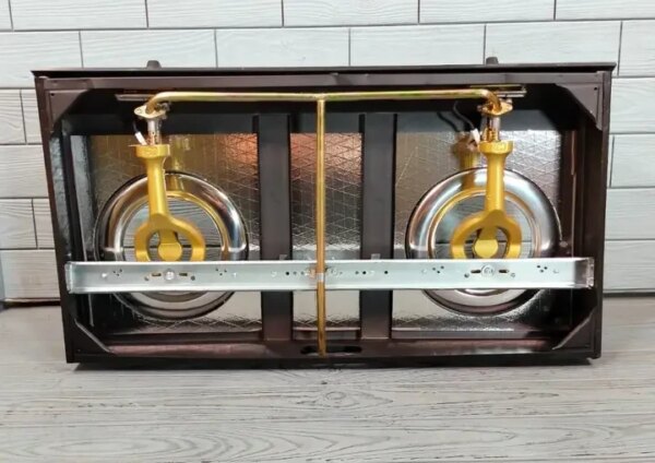 УЦЕНКА! Плита Rainberg RB-2231 газовая плита настольная плита на 2 конфорки туристическая плита (Повреждение корпуса 3544)