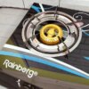 УЦЕНКА! Плита Rainberg RB-2231 газовая плита настольная плита на 2 конфорки туристическая плита (Повреждение корпуса 3544)